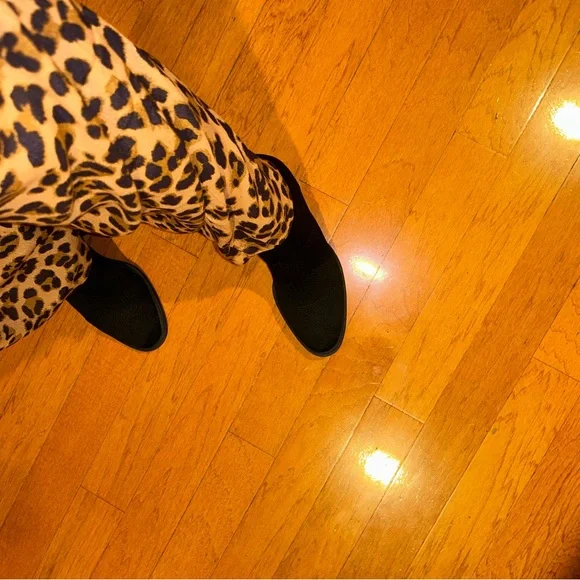 Blowfish Black Sock Slip On Western Style Boots Size 10 NWOT - Picture 6 of 10